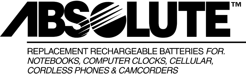 ABSOLUTE BATTERY vector logo
