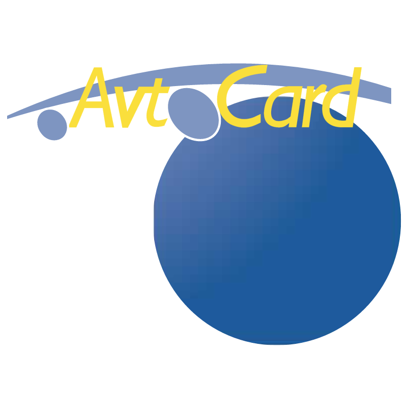Avtocard vector logo