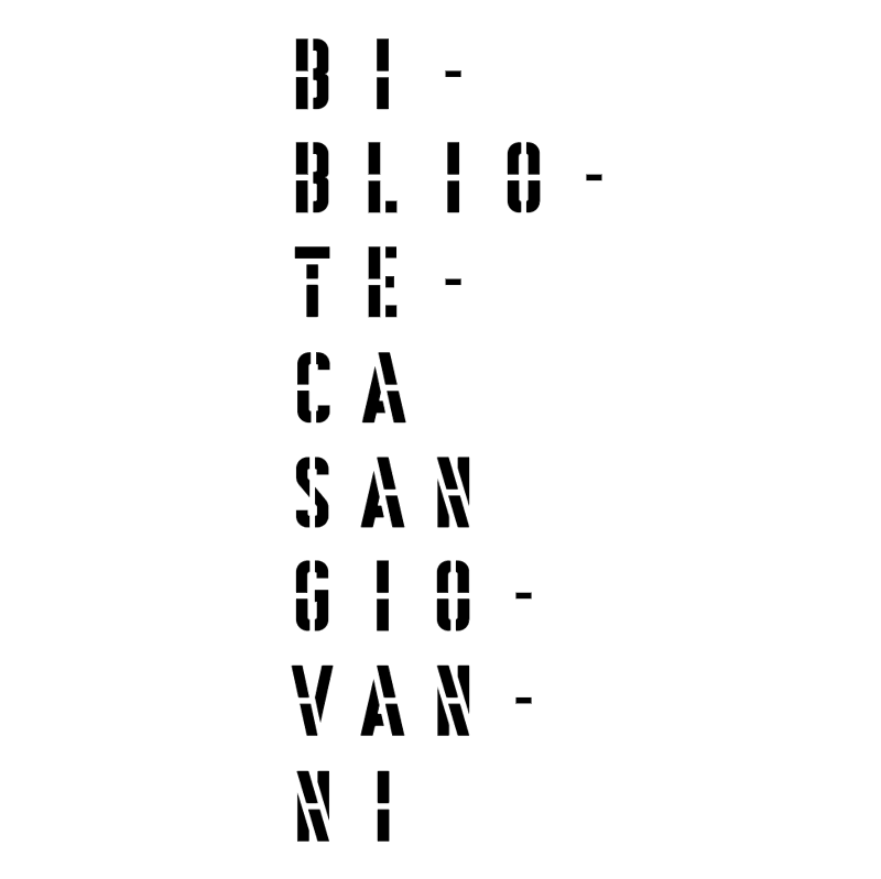 Biblioteca San Giovanni vector logo