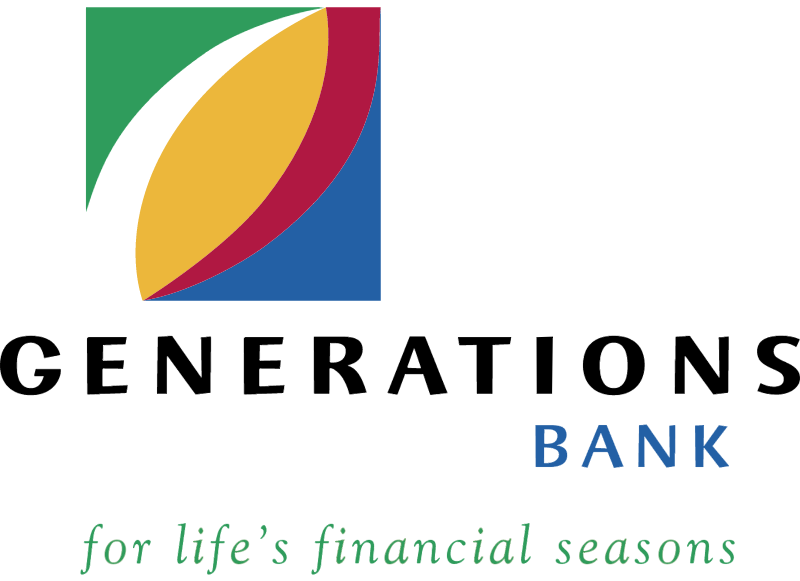 GENERATIONS BANK vector logo