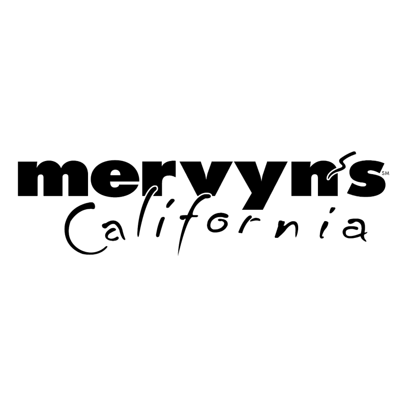 Mervyn’s California vector