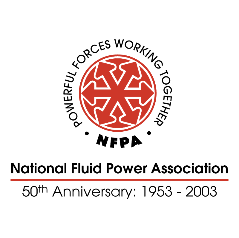 NFPA 50th Anniversary vector logo