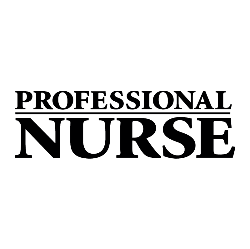 Professional Nurse vector logo
