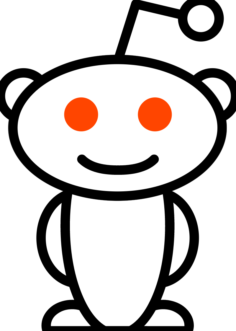 Reddit Alien vector logo