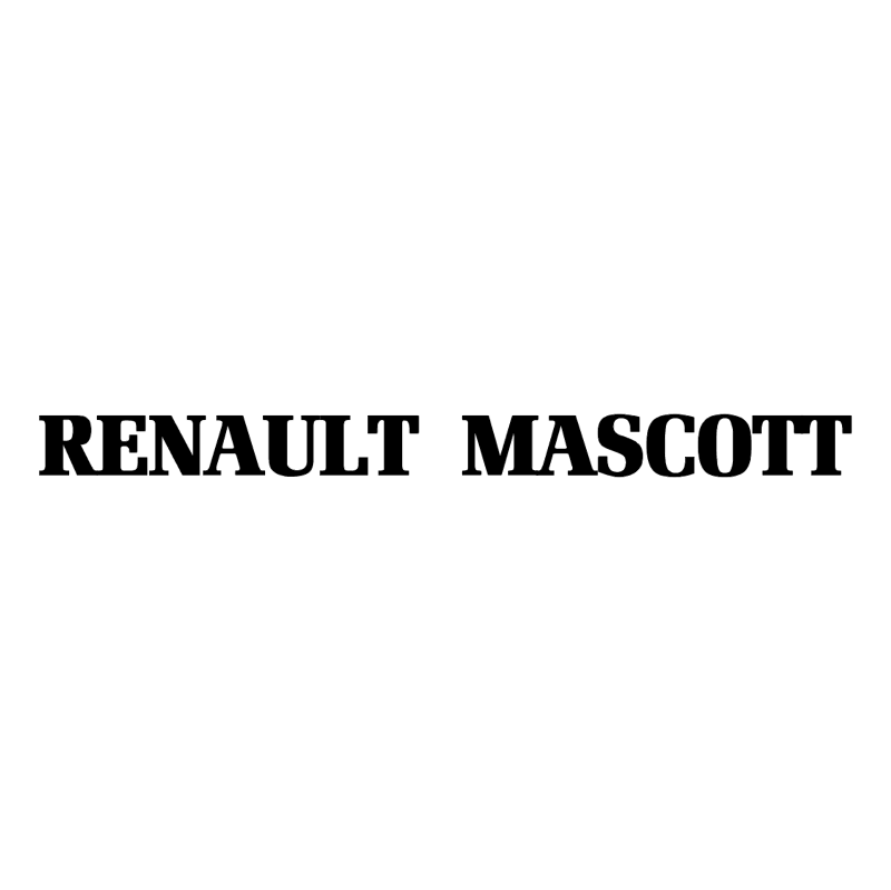 Renault Mascott vector