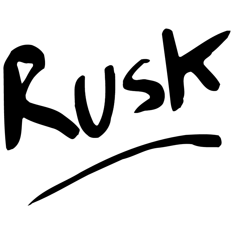 Rusk vector logo