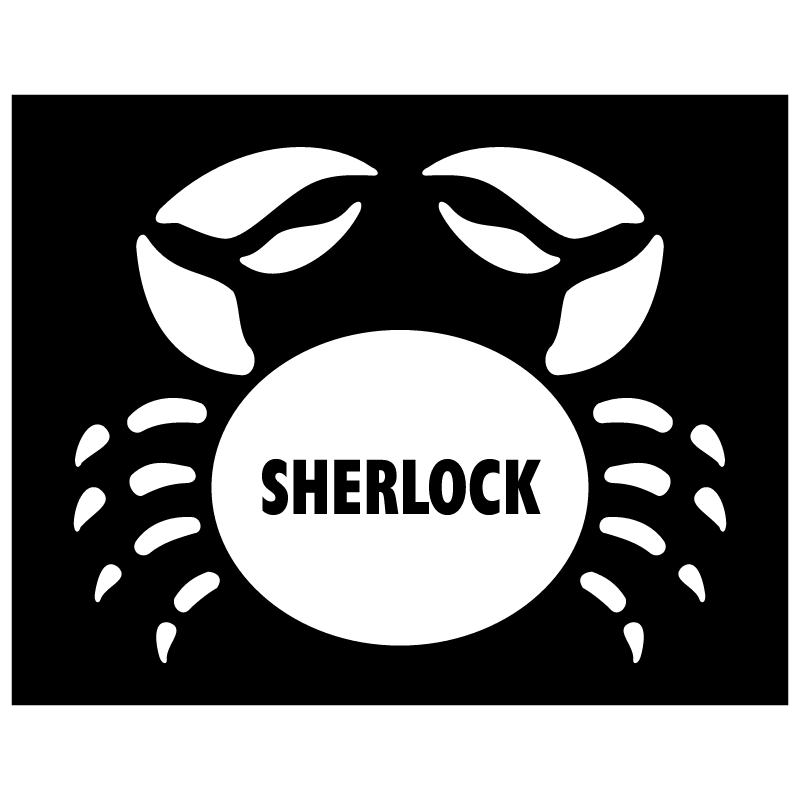 Sherlock vector logo