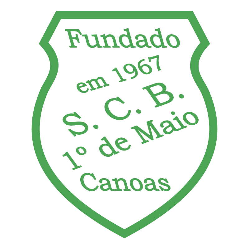 Sociedade Cultural e beneficente 1 de Maio de Canoas RS vector logo
