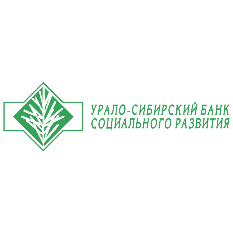 Uralo Sibirsky Bank vector logo