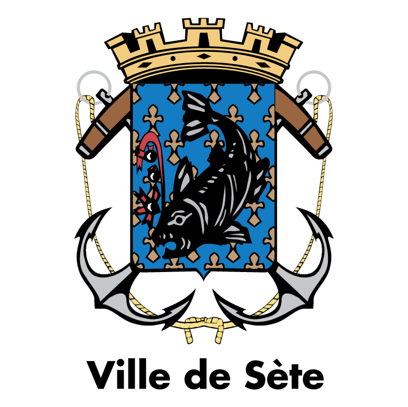 Ville de Sete vector logo