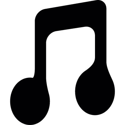 music note vector logo