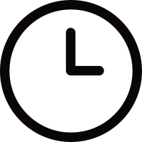 Circular clock vector