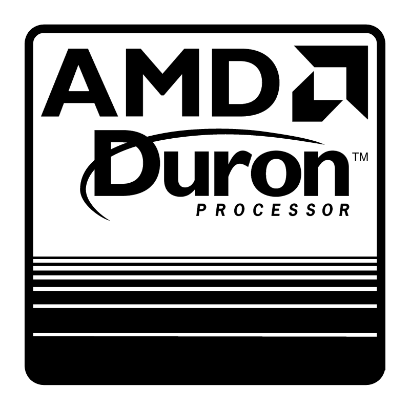 AMD Duron Processor 42552 vector