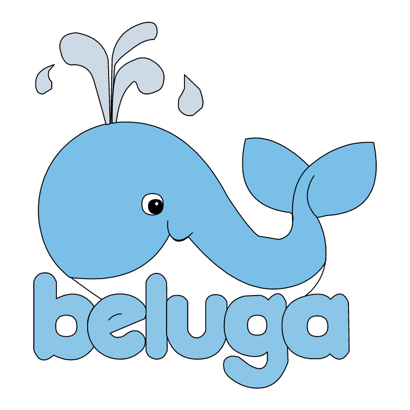 Beluga Speilwaren vector logo
