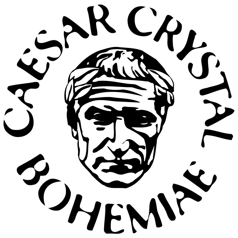 Caesar Crystal Bohemiae vector logo