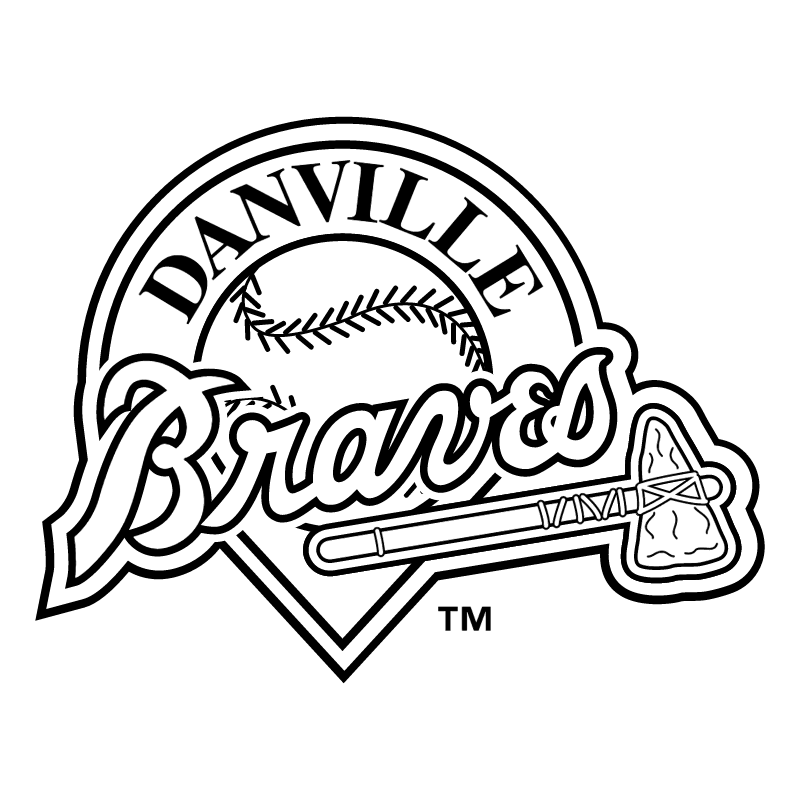 Danville Braves vector logo