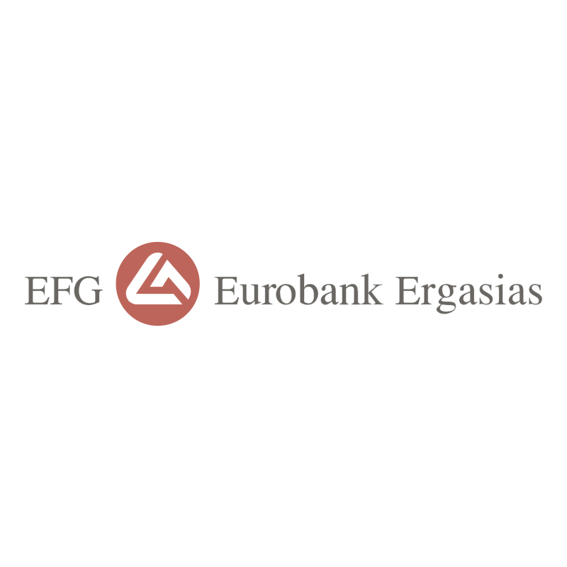 EFG Eurobank Ergasias vector