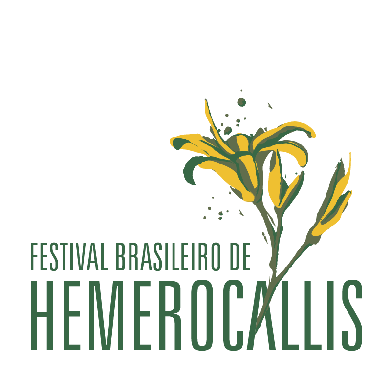 Festival Brasileiro de Hemerocallis vector logo