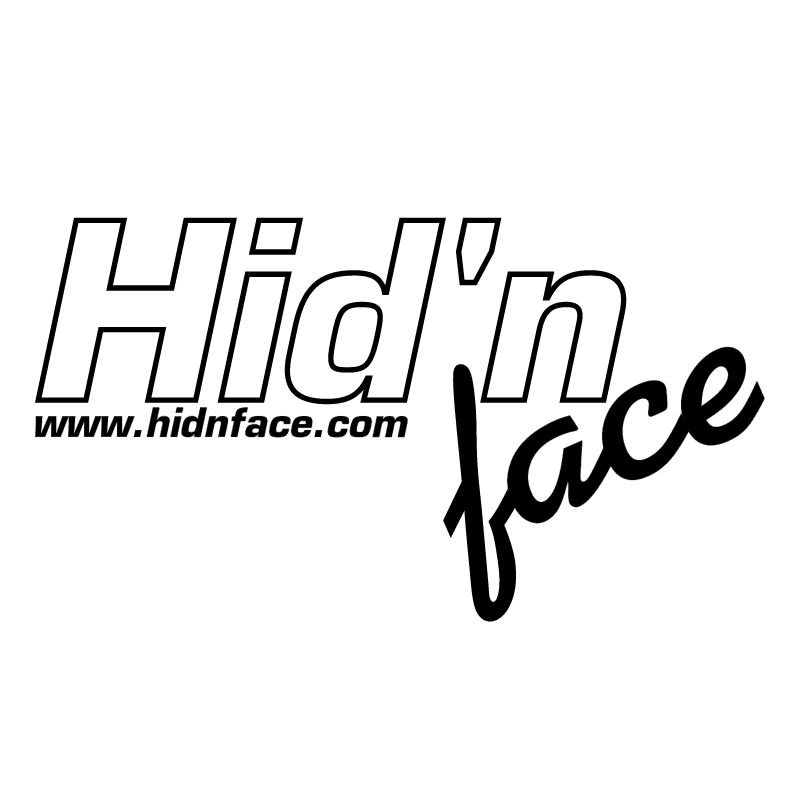 Hid’n face vector