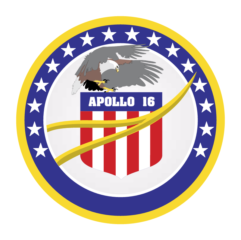 Apollo 16 vector logo