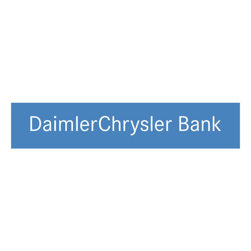 DaimlerChrysler Bank vector logo