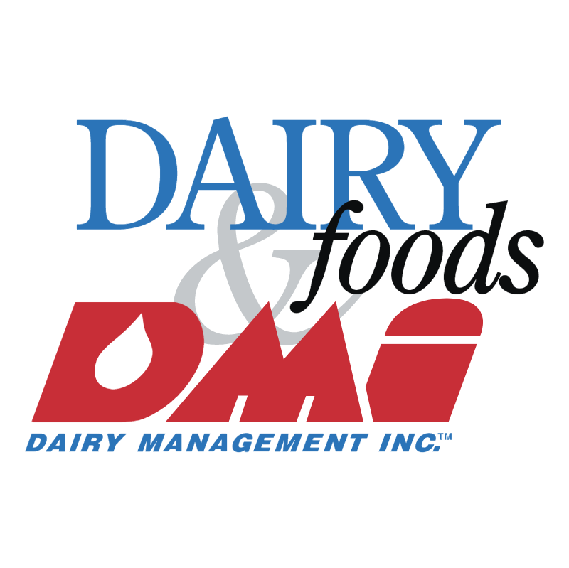 Dairy Foods &amp; DMI vector logo
