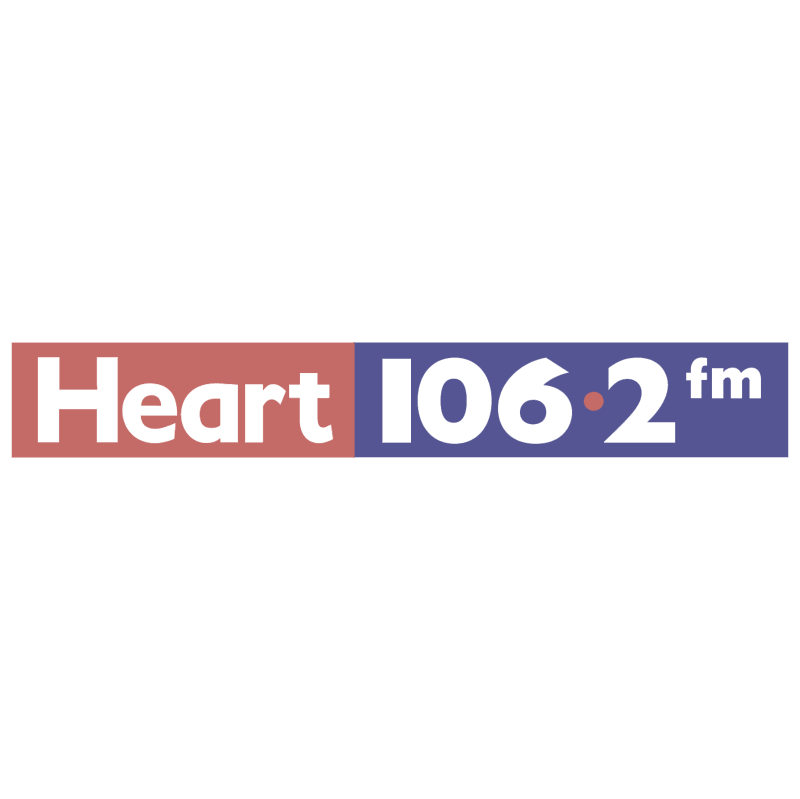 Heart 106 2 FM vector logo