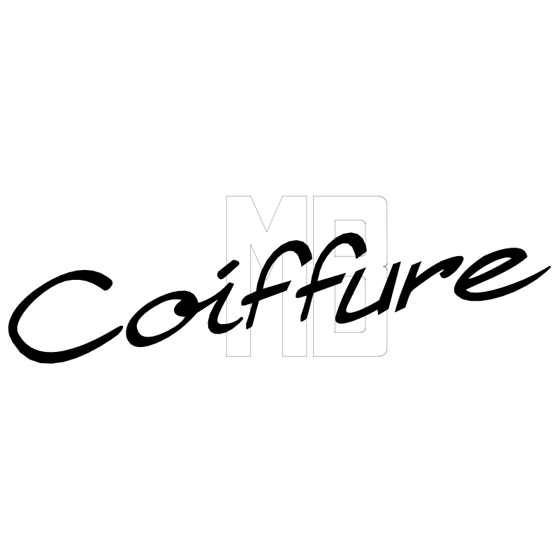 MB Coiffure vector logo