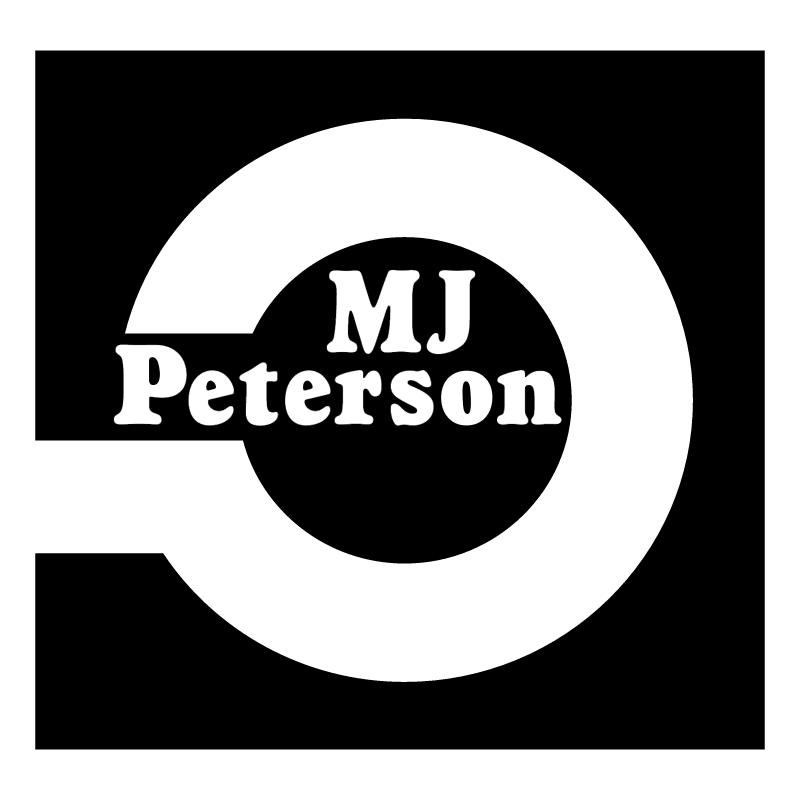 MJ Peterson vector logo