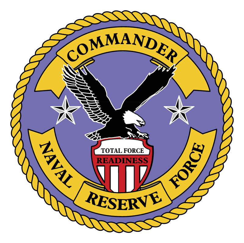 Navy Reserve Forrce Commander vector logo