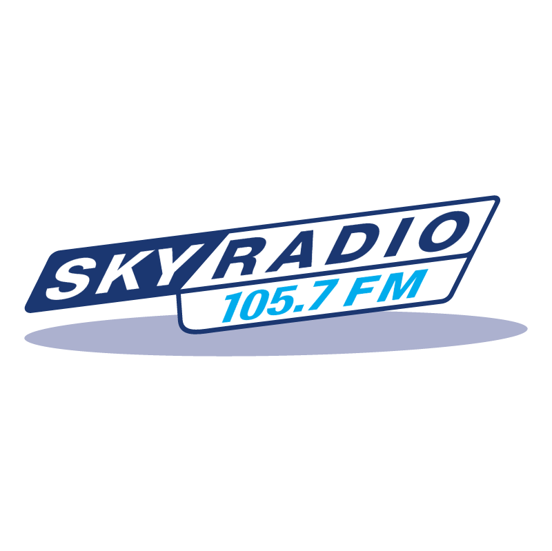 Sky Radio 105 7 FM vector