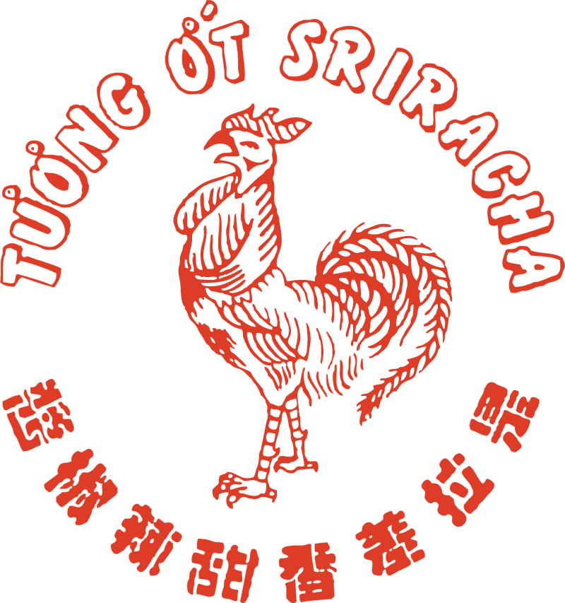 Sriracha Sauce vector logo