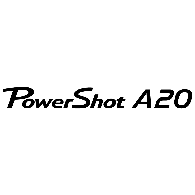 Canon Powershot A20 vector