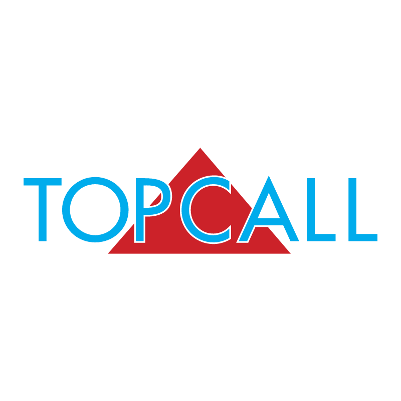 Topcall vector logo