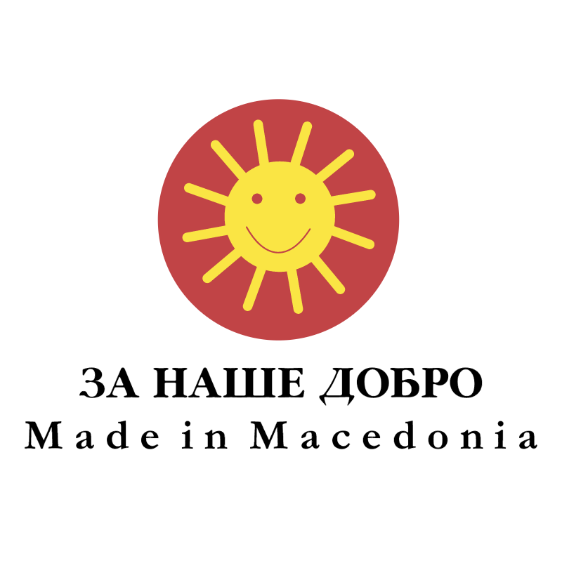 Made in Macedonia vector