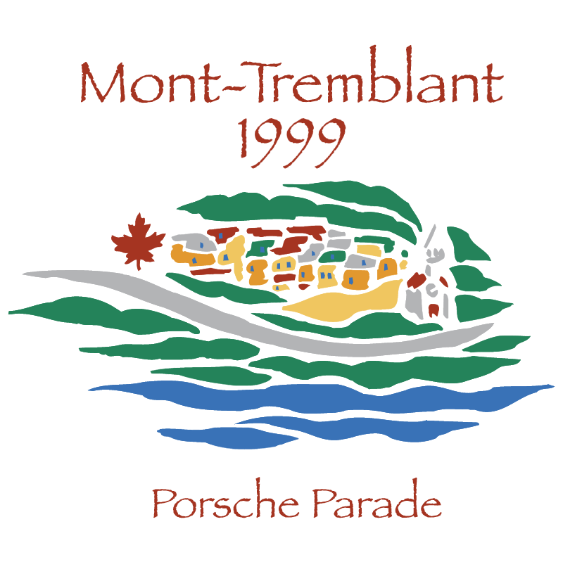 Porsche Parade Mont Tremblant 1999 vector