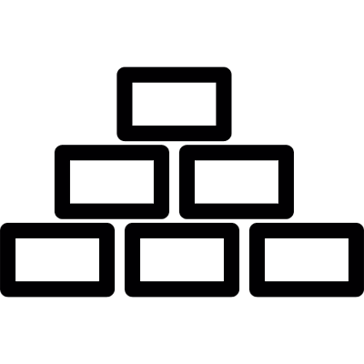 Pyriamid diagram vector logo