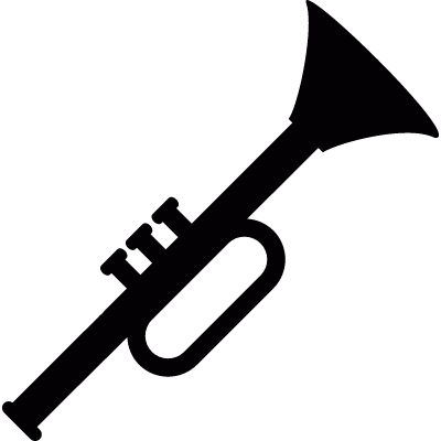Herald trumpet vector logo