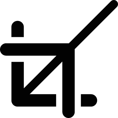 Crop Tool vector logo