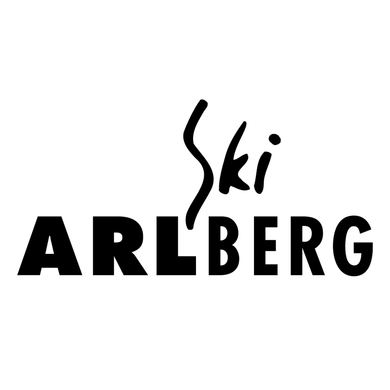 Arlberg Ski vector