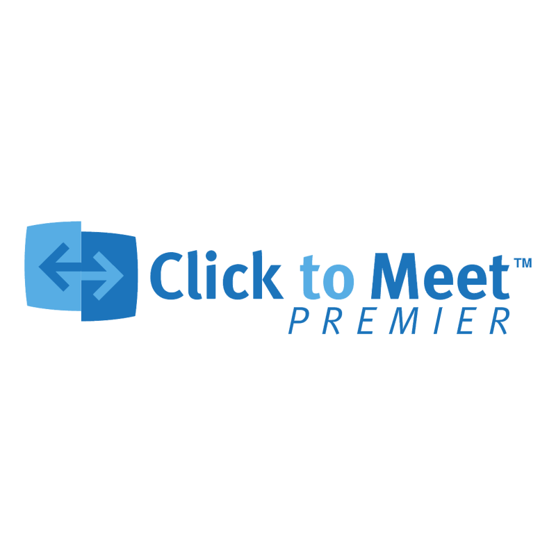 Click to Meet Premier vector