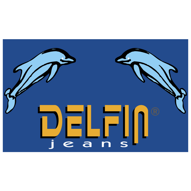 Delfin Jeans vector logo