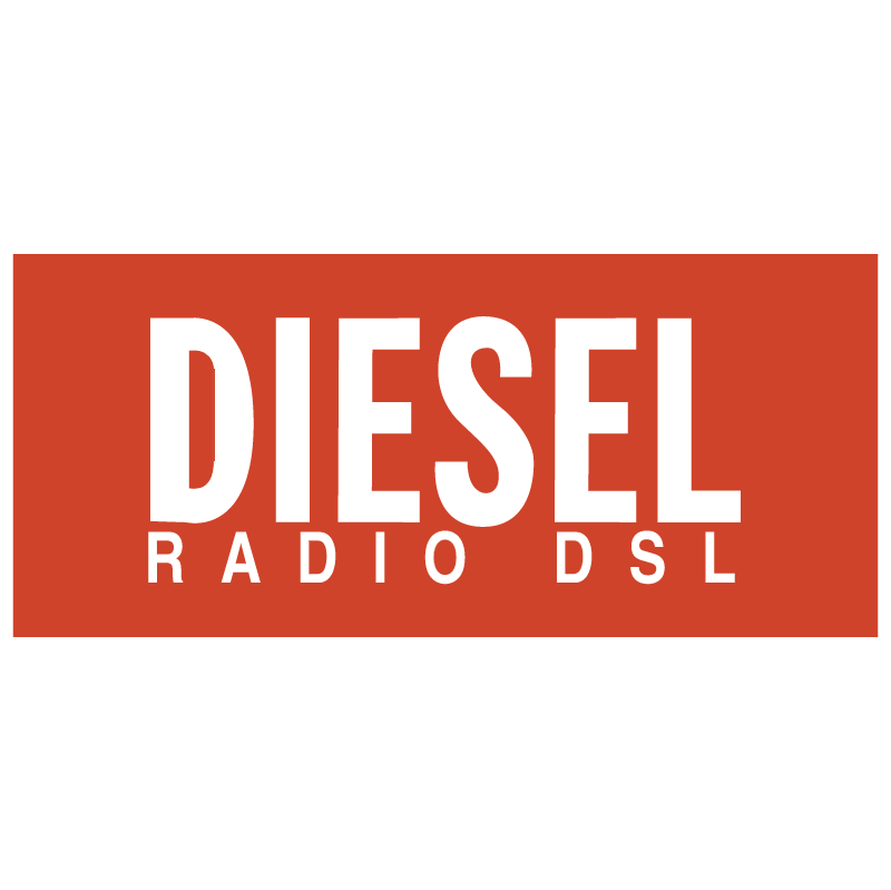 Diesel Radio DSL vector