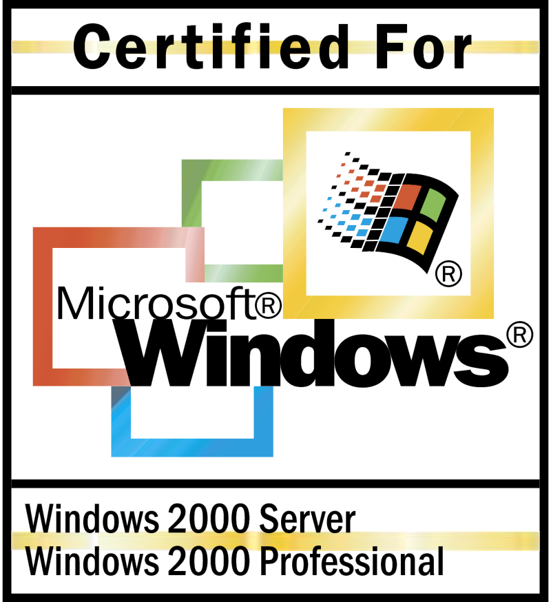 Microsoft Windows 2000 vector logo