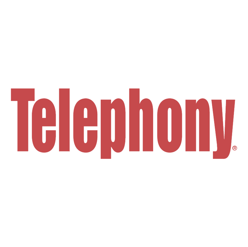 Telephony vector logo