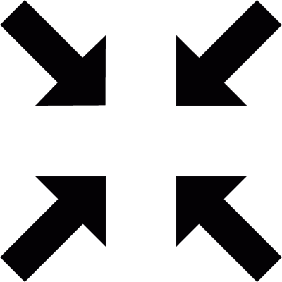 Exit fullscreen vector logo
