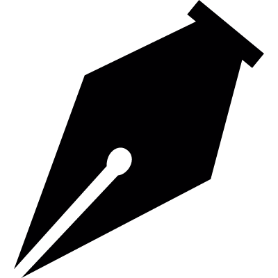 Pen writing vector logo