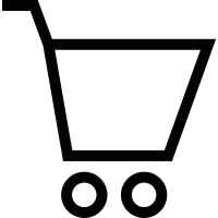 Empty shopping cart vector