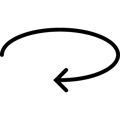 Rotating Circular Arrow vector logo