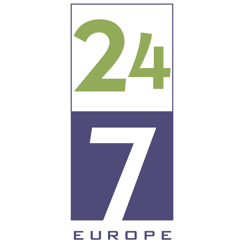 24 7 Europe vector